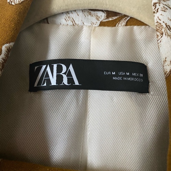 Zara two piece floral suit set - Picture 4 of 6